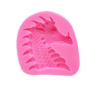 XuQiZZpp Moule en silicone en forme d'écailles de poisson dinosaure pour décoration de gâteaux en résine époxy