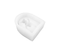 XuQiZZpp Moule en silicone en forme d'ours en forme d'arche pour gâteaux, légumes, caramel, bonbons, chocolat, glaçons, desserts, fondants