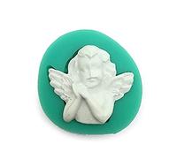 XuQiZZpp Moule en silicone pour décoration de gâteau en forme d'ange pour mariage, anniversaire, Pâques, petits et grands