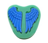 XuQiZZpp Moule en silicone pour décoration de gâteau en forme d'ange pour mariage, anniversaire, Pâques, petits et grands