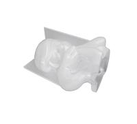 XuQiZZpp Moule en silicone Princesse 3D en résine époxy pour décoration de bureau