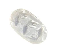 XuQiZZpp Moule en silicone transparent en forme de poisson pour porte-clés fait à la main, ornement artistique, design détaillé