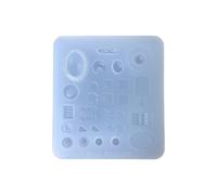 XuQiZZpp Moule époxy réutilisable en osier pour créer des décorations uniques en résine, des ornements, des pique-niques, des paniers
