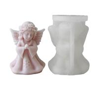 XuQiZZpp Moules à bougies en silicone pour loisirs créatifs - Série de Noël - Moule en silicone - Texture en silicone