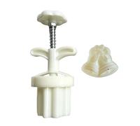 XuQiZZpp Moules de la série de Noël 30 g pour tampons, accessoires de cuisson à pression à la main