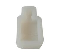XuQiZZpp Moules en silicone pour pendentif en forme de bouteille - Moule à gâteau en résine époxy - Outils de cuisson pour la fabrication de silicone