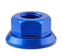 XuQiZZpp Moyeux de vélo à bride avant roue arrière vis de verrouillage de roue en alliage d'aluminium vélo écrou boulon écrou boulon vélo fixe pignon