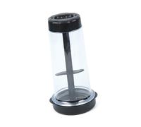 XuQiZZpp Pâte rotative avec base antidérapante - Tamis à farine rotatif portable avec couvercle - Accessoires de pâtisserie maison