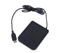XuQiZZpp Pavé tactile USB avec fonction tactile à trois boutons pour un contrôle précis, design ergonomique et confortable, compatible USB