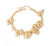 XuQiZZpp Pendentif en métal pratique pour collier, bracelet, design simple, idéal pour les amateurs de mode