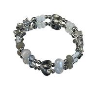 XuQiZZpp Pentagrammes Perlé Chaîne À Main Étoile Bracelets Y2k Coeur Perle Bijoux Fille Femmes Anniversaire Perle Chaîne À Main Fille Bijoux