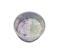 XuQiZZpp Pigment pailleté fin dans un flacon de 5 cm, idéal pour les créations artistiques, projets décoratifs, effet étincelant, robuste et facile à utiliser