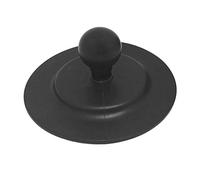 XuQiZZpp Plaque ronde en caoutchouc pour montage sur la tête de tableau de bord de voiture avec ruban adhésif pour appareil photo, smartphones, accessoires, connecteurs rapides, clip de cou