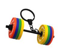 XuQiZZpp Porte-clés amovible en caoutchouc sur le thème du fitness, décoration à suspendre pour les amateurs de gym, cadeau de remise en forme amovible, G, taille unique