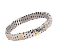 XuQiZZpp réglable Bijoux réglable en Acier Inoxydable accrocheur élastique chaîne de Poignet Ornement Accessoires de Mode