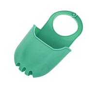 XuQiZZpp Sac de rangement en silicone pour évier à suspendre, porte-éponge, porte-savon, égouttoir polyvalent pour la maison