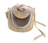 XuQiZZpp Sac de transport pratique pour rongeurs avec panneau en filet et ceinture amovible et coussin amovible pour petit animal de compagnie