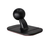 XuQiZZpp Support adhésif rotatif de 17 mm à tête sphérique pour téléphone portable, tableau de bord de voiture, support de téléphone portable, anti-perte de poils, rotatif