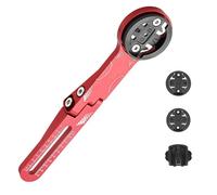 XuQiZZpp Support de guidon polyvalent pour ordinateur de vélo - Positionnement réglable - Cadre en aluminium léger - Prise stable - Support stable pour ordinateur de vélo