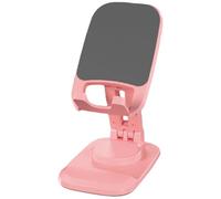 XuQiZZpp Support de téléphone portable réglable et pliable pour table de bureau Rotation à 360 degrés pour tous les téléphones mobiles pour diffusion en direct Support de bureau ergonomique