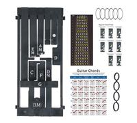 XuQiZZpp Système d'apprentissage des accords de guitare - Outil de jeu de guitare - Outil d'accords - Aide à la pratique de la guitare pour guitares