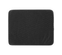 XuQiZZpp Tapis de piège à litière creux double couche pour chats Différentes tailles Tamis creux pour un sol plus propre Bac à litière pour chats