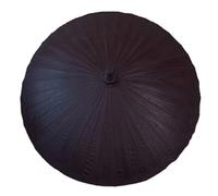 XUQQU Parasol De Jardin en Papier Huilé, Parasol De Plage D'extérieur, Parasol De Terrasse en Bambou Imperméable, pour Plage, Marché, Cour, sans Base(Brown)
