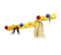 XUQQU Porte-manteau Mural, Crochet En Métal, Support À Crochets De Style Moderne Et Simple, Décoration Adaptée La Chambre D'enfant(Yellow,43cm/16.9in)
