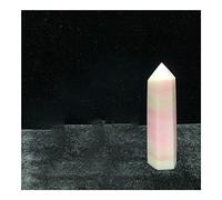 XUQULI 1 PC Hémimorphite Naturel Point Hexagonal Poli Cristal Chakra guérir Reiki Home Grand Choix pour la décoration de la Maison (Size : 50-60mm)