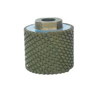 Xuro 1 disque de polissage diamanté à tambour en résine de 50 mm, 2 pouces, for le polissage humide du granit, du marbre, du béton(Wet polishing pad,400_1PCS_M14)