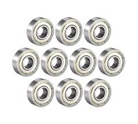 Xuro 10 roulements à billes à gorge profonde 603 604 605 606 607 608zz 608-2RS 609 623 624 625 626 627 628 629 ZZ RS(ZZ,ABEC-5_607 7X19X6)