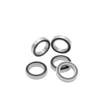 Xuro 5 roulements à billes à gorge profonde élargie 63800 63801 63802 63803 63804 63805 ZZ 2Z Z RS 2RS for pivot de cadre de vélo haute vitesse(2RS,ABEC-1_63801-12X21X7MM)