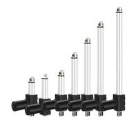 Xuro Actionneur linéaire DC 12/24 V, moteur électrique 6000 N, course de 50 à 1000 mm, robuste, for lit massage et soins, support levage(1000mm Stroke,24V 2000N)