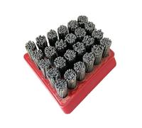 Xuro Brosse Abrasive Antique en carbure de silicium solide à 34 trous avec Base rouge for polir la pierre granit marbre Quartz(2000)