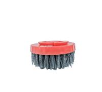 Xuro Brosse circulaire ronde en carbure de silicium Antique, 4 pouces, 110MM, Triangle, liaison Abrasive, for pierre, marbre, granit, porcelaine, nettoyage(500,M 5 8 11)