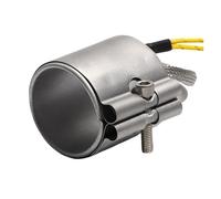 Xuro Buse de pulvérisation, chauffage électrique à bande, boîtier en aluminium plaqué, 220 V, diamètre intérieur 30-90 mm, for machine soufflage film, personnalisation acceptée(IDxH 40x80mm 350W)