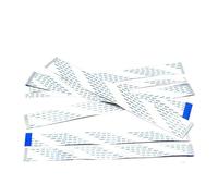 Xuro Câble plat et Flexible FFC FPC LCD, 10 pièces, câble de connexion plat AWM 20624 80C 60V FFC-1.0MM 6/10/12/16/20/30/40 broches(A-Same Side contact,10PCS FFC-1.0MM_250MM_40P)