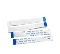 Xuro Câble plat Flexible FPC FFC, ruban 7/9/11/13/15/17/19/21/23/25/27/29/31/33/35/37/39, pas 0.5MM 1.0MM, longueur de fil de Type A, 5 pièces(300MM,FORWARD DIRECTION_1.0_5PCS_33P)