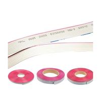 Xuro Câble plat gris à pas de 1.27mm, 2 mètres, 6P/10P/12P/14P/16P/20P/40P, 6/8/10/16/20/40 broches, fil 28awg for connecteur IDC FC 2.54MM(2Meter 26PIN)