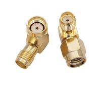 Xuro Connecteur SMA Double voie/Double inverse RPSMA-JJ KK JWK KKF KKY, vis intérieure, trou intérieur/broche intérieure, adaptateur de Type L, 1/5/10 pièces(90 RPSMAJ SMAK,5 Pcs)