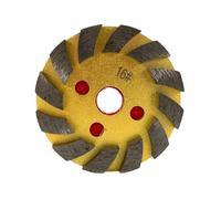 Xuro Disque de meulage de 100mm, tampon de polissage en métal Morble, meule en granit, tasse, bol de meulage de sol en béton ZJ07(60)