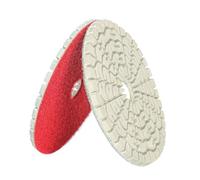 Xuro Disque de polissage diamanté en résine 4" 100 mm, 3 étapes, for meuler la pierre, le granit, le marbre, la pierre, le carrelage, la céramique et le quartz.(100,1 Pcs)