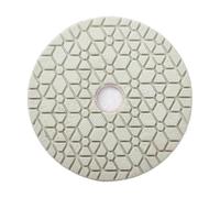 Xuro Disque de polissage diamanté en résine 4" 100 mm, 3 étapes, for meuler la pierre, le granit, le marbre, la pierre, le carrelage, la céramique et le quartz.(2,M10)