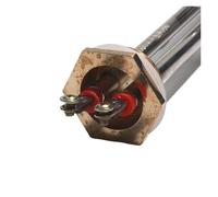 Xuro Élément chauffant électrique en acier inoxydable de 1", tube de suralimentation for chaudière, distributeur de chauffage DN25/32 mm, tension 110 V/220 V(304SUS Tube,380V,6KW 320mmL)