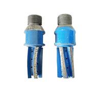 Xuro Embout de doigt CNC D25/D22 avec Segment de filetage à gaz de 1/2 pouces, for le meulage de dalles de pierre de marbre et de granit, 1 pièce(D22 X 40T)