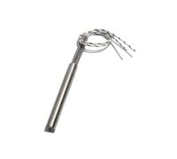 Xuro Lot de 2 cartouches chauffantes cylindriques basse pression 15 mm 90-150 mm, tube 316SUS 190/210/230/250/320 W, élément chauffant électrique(12V,316SUS 210W 15x100mm)