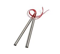 Xuro Lot de 2 cartouches chauffantes SUS 15 mm 180-300 mm, 110/220/380 V, tige tubulaire 680/750/820/1000/1150 W, élément électrique(110V,201SUS 820W 15x220mm)