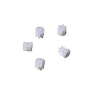 Xuro Lot de 5 engrenages à 6 dents 0,4 m en plastique for jouet, modèle réduit voiture, drone, moteur sans noyau, arbre,8 mm, pignon transmission