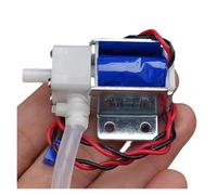 Xuro Micro électrovanne de Type normalement ouvert DC12V 0,13A, adaptée à la vanne d'arrêt d'eau électrique de bricolage (vanne d'air)