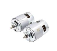 Xuro Micro moteur à courant continu RS-887 48 mm, 24 V-40 V, 36, couple élevé, roulement billes, for outils électriques, perceuses, scies, tondeuses gazon(C Motor Short Shaft)